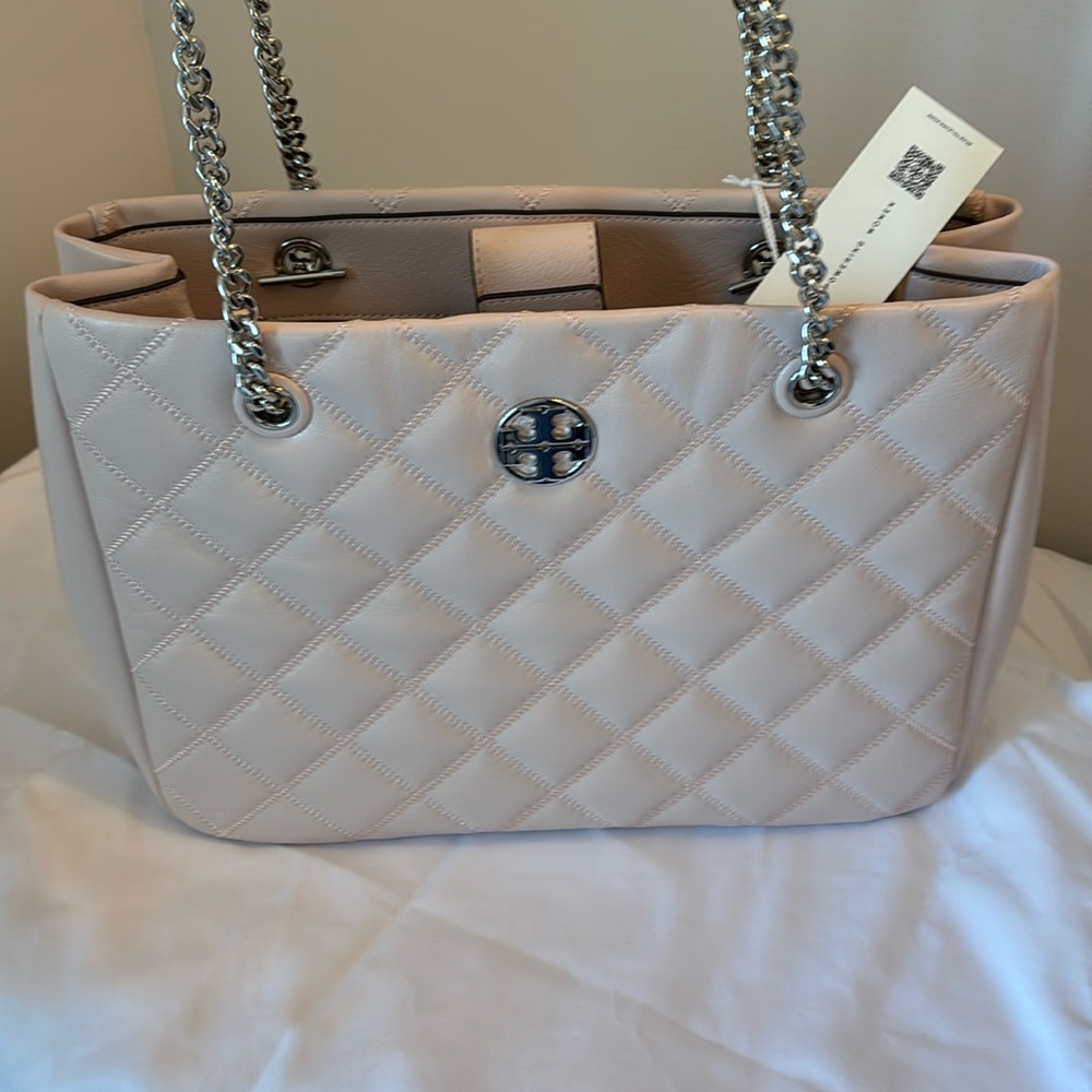 Tory Burch Willa Tote. New, never used with tags still on.  Light pink